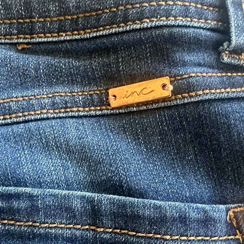 INC International Concepts Dark Blue Jeans - Picture 6 of 12
